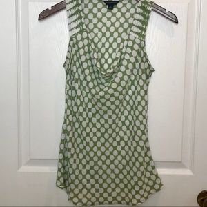 Banana Republic Sleeveless Blouse Sz L
